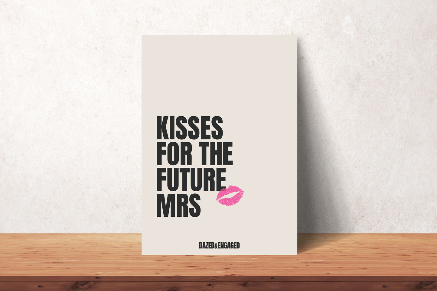 Kisses For The Future MRS Poster