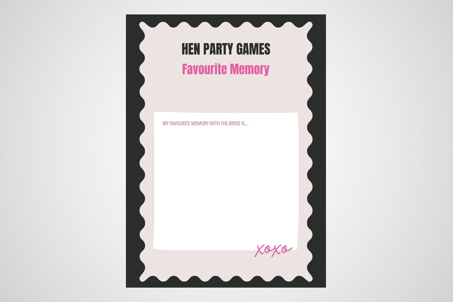 The HEN DO Games Pack