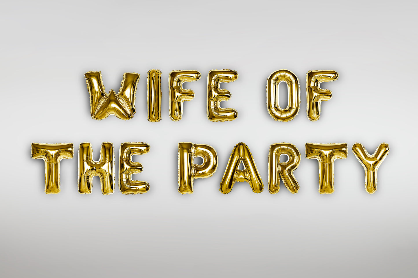 Gold WIFE OF THE PARTY Balloons