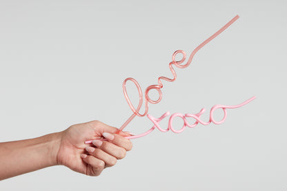 XOXO Twisty Straw