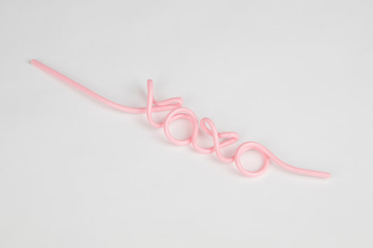 XOXO Twisty Straw