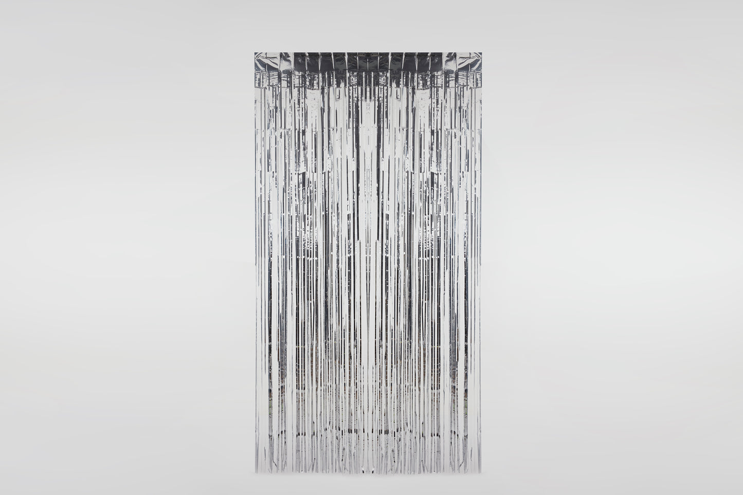 Silver Foil Fringe Curtain